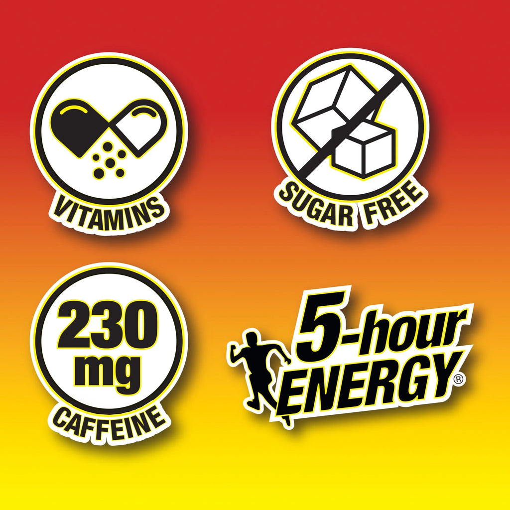 5-hour  Shot, Extra Strength, Blue Raspberry, 12 Count