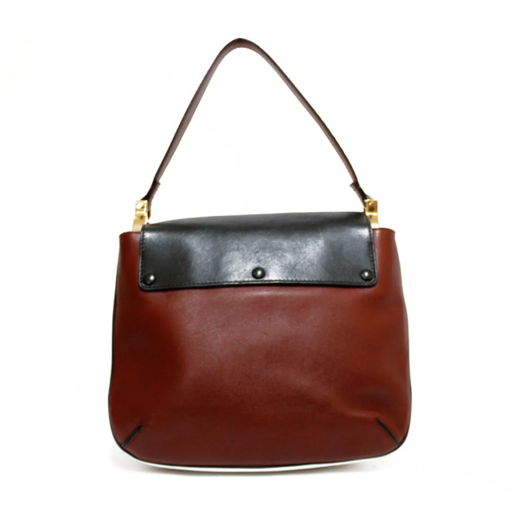 Pre-Owned Chloé Chloe Shoulder Bag Brown Women's Leather (Good)