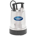 Superior Pump 91592 1/2  1.25 Inch Top-Discharge Stainless Steel Utility Pump