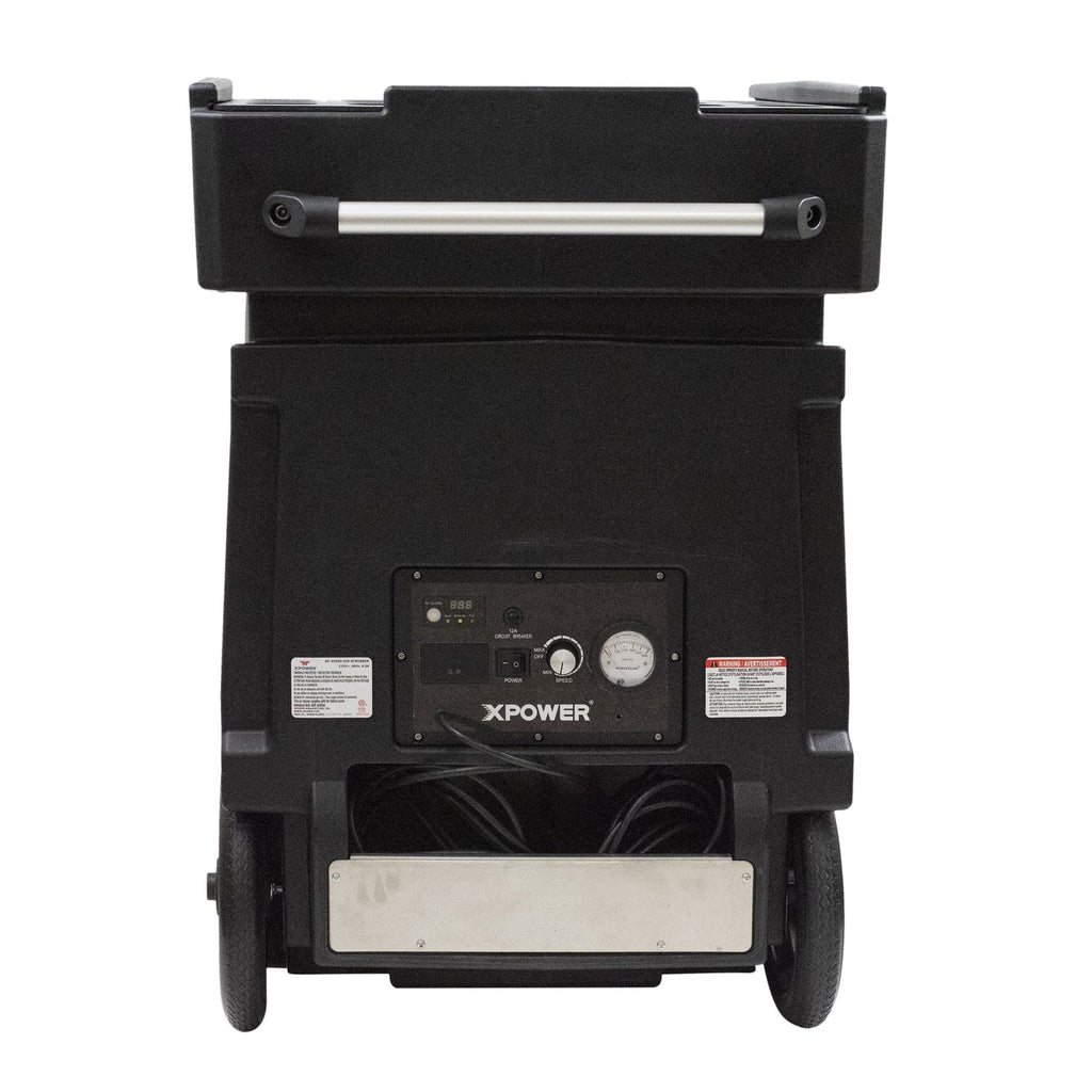 '-2500D  Commercial  Filtration Air Purification System, Industrial, Heavy Duty, Negative Air Machine, Air Scrubber with Variable Speed & Volume Control for Large Spaces
