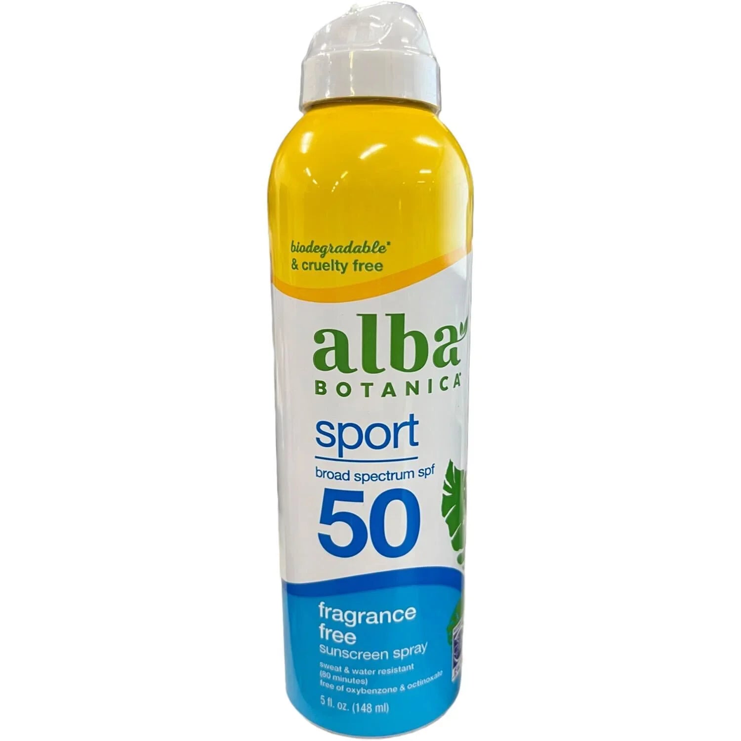 Alba Botanica Sport Sunscreen Spray  50, 5 fl oz - Pack Of 1