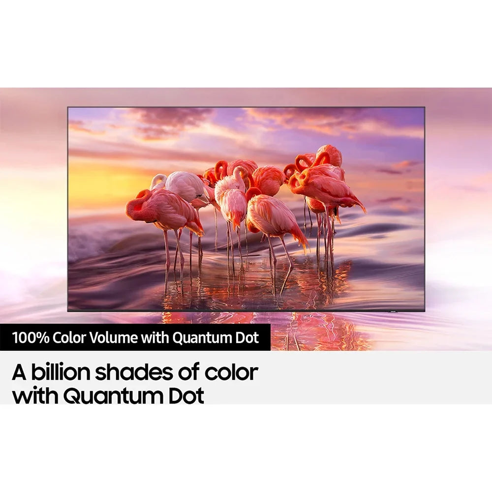Restored Samsung QN50Q60AAFXZA 50 Inch  4K  Smart  2021 Bundle with Premium 1 Year Extended Protection Plan (Refurbished)