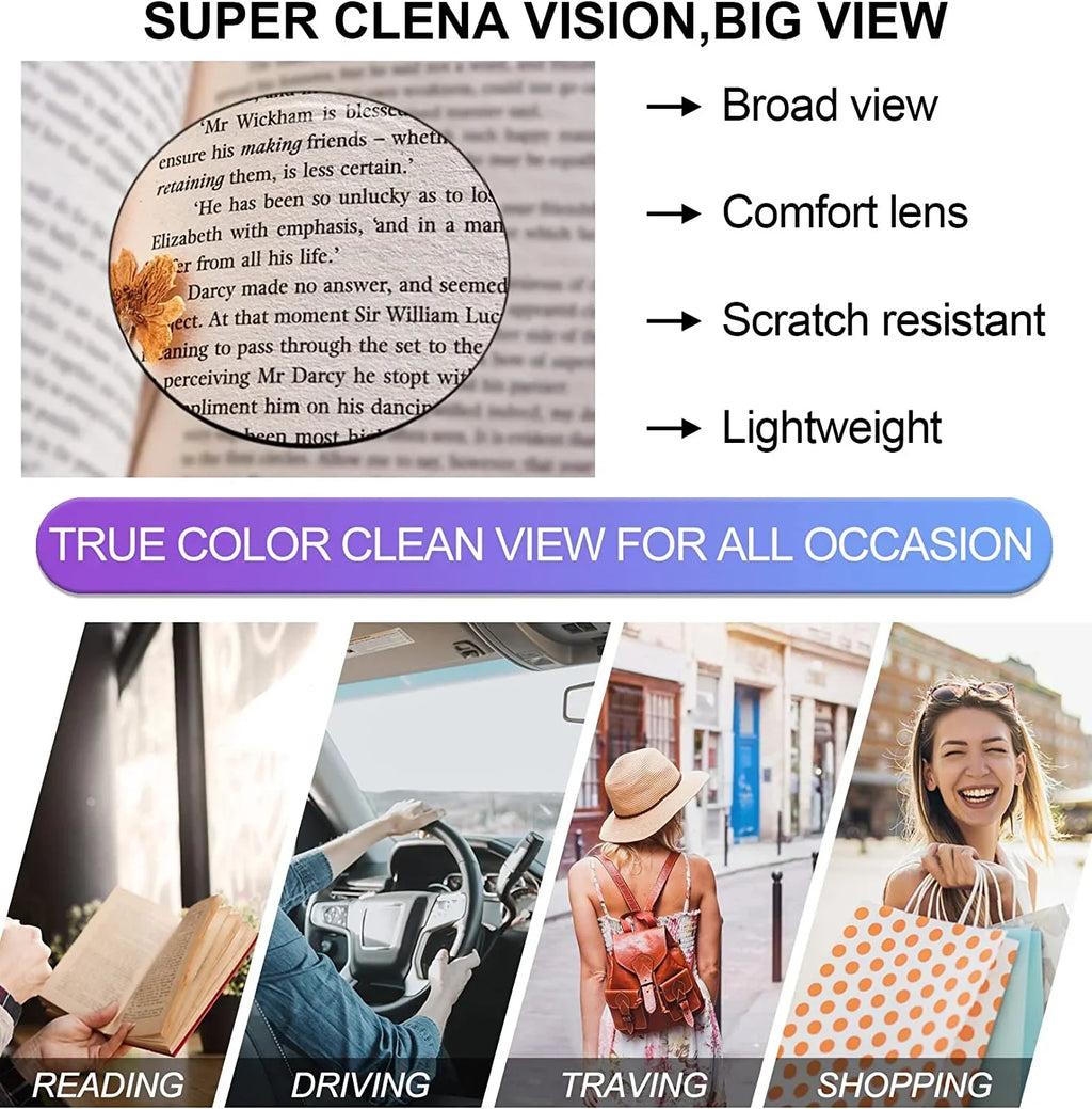 Square Reading Glasses 3.50 Women Designer Readers 1.0 1.25 1.5 1.75 2.0 2.25 2.5 2.75 3.0 3.5 4.0 5.0 6.0