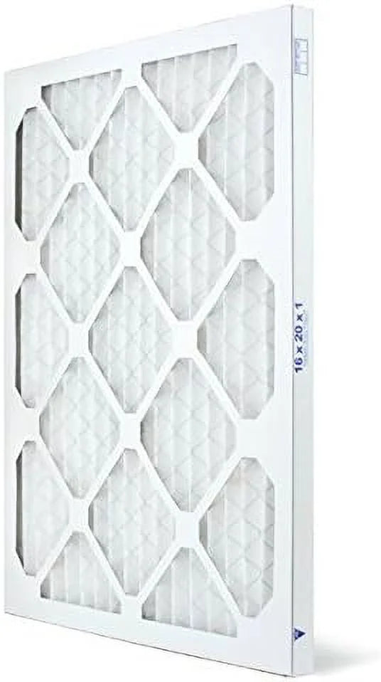 16X20x1 Air Filter  11 Pleated  Furne Air Filter, Allergy 4-Pk, Made In The