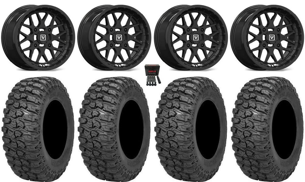 Valor V03 14" Wheels Black 30" Trail Saw 2.0 Tires Sportsman  Ranger