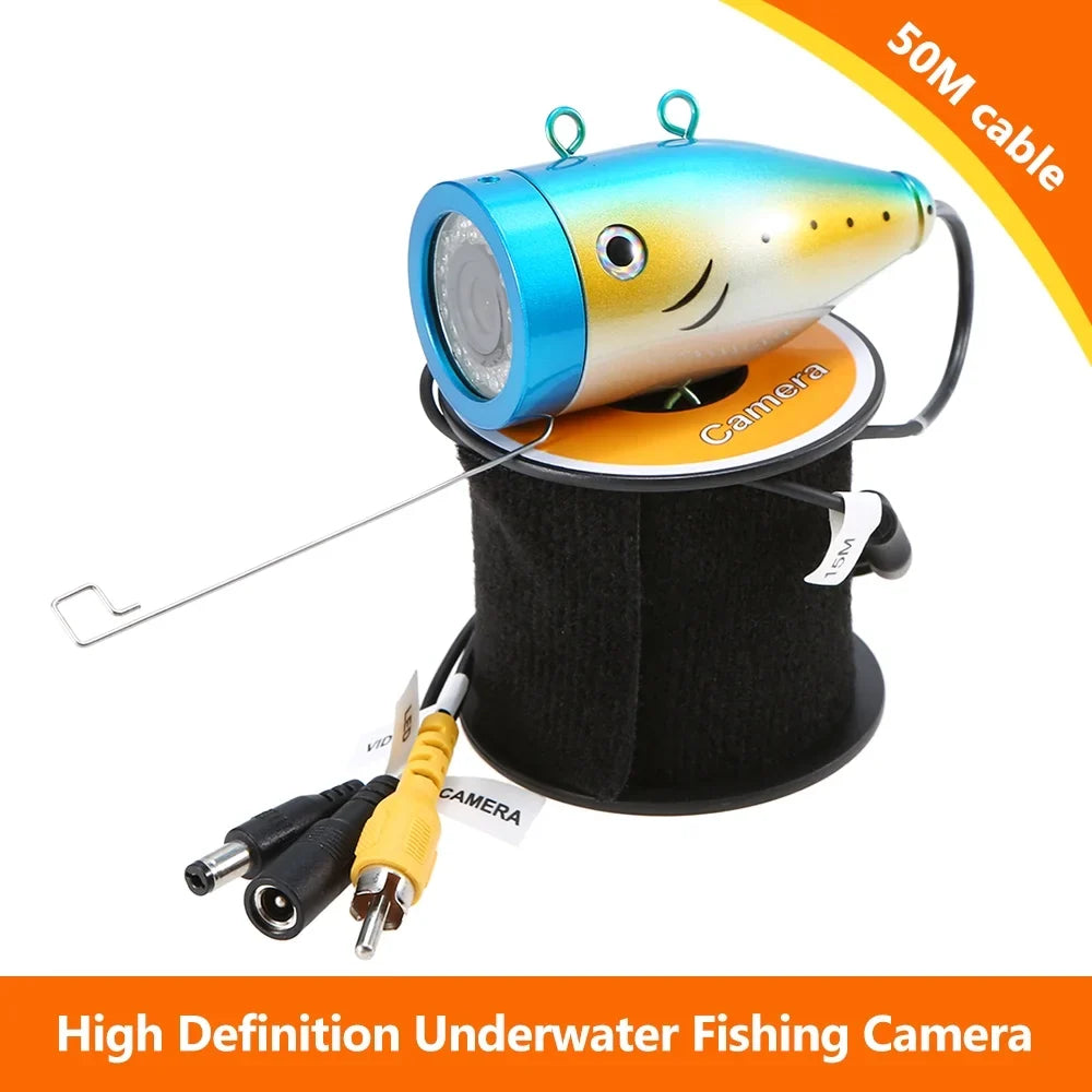 Fishing Camera,Ice Lake Boat Ir Leds Fish 7" InchWaterproof Camera Kit Portable 7" Inch 24pcs Infrared Ir Fish Ice Lake Inch1000tvl Camera Kit 24pcs Infrared Ir Leds Koeb