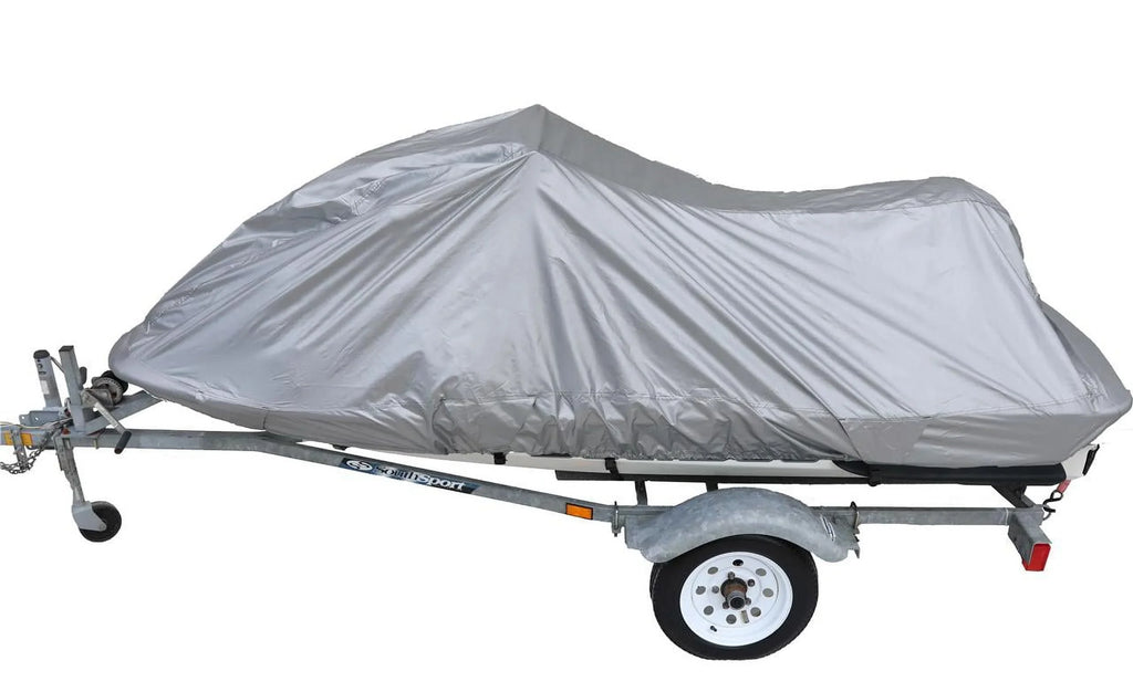 Reflective, Travel, Storage and Mooring Watercraft  Jet Ski Cover for Sea Doo Bombardier  2001 2002 2003 2004 2005