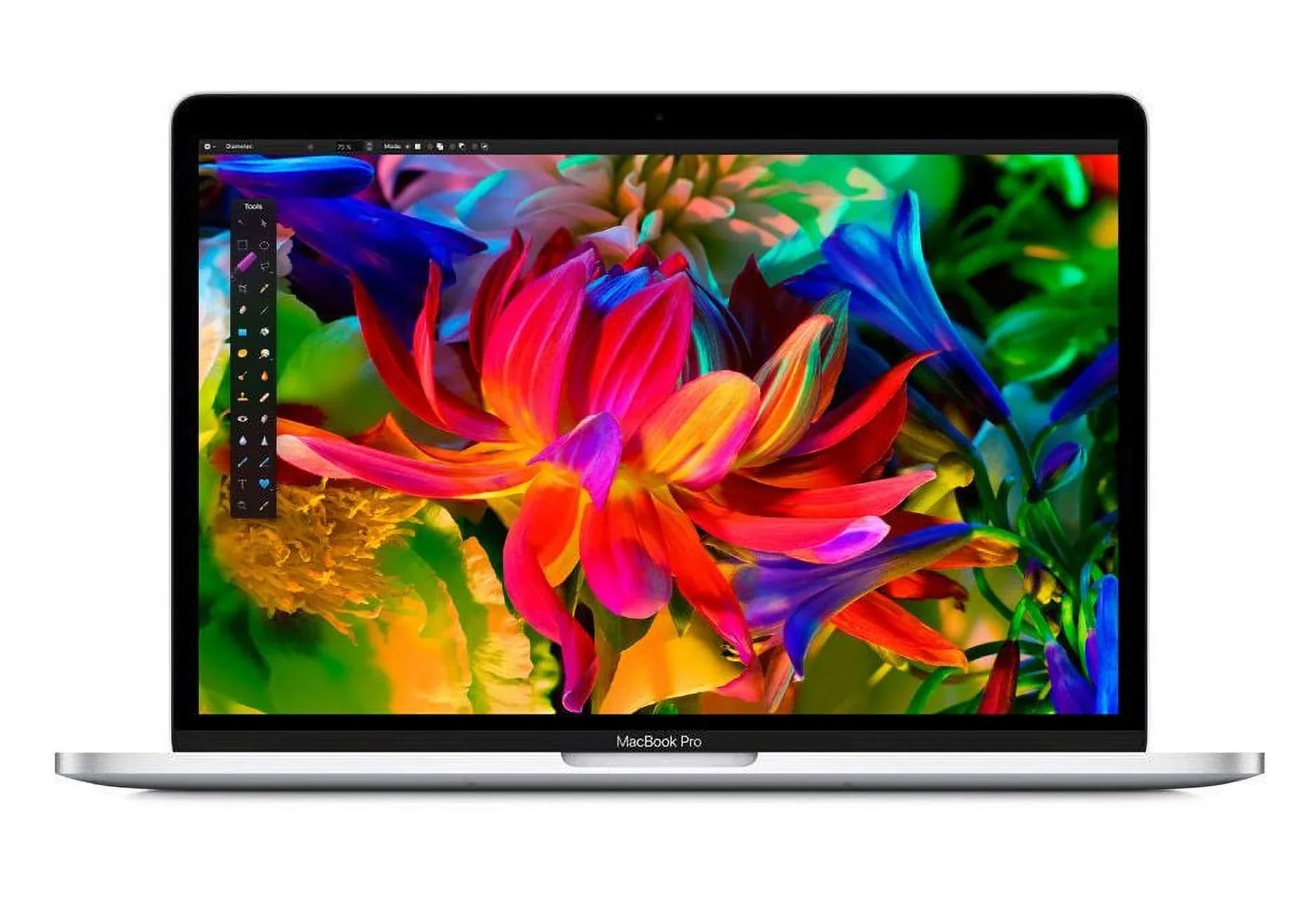 Apple A Grade Macbook Pro 13.3-inch (Retina, Silver) 2.4Ghz Dual Core i7 (Late 2016) MLUQ2LL/A- 64GB  8GB Memory 2560x1600 Display Mac  Sierra Power Adapter Included