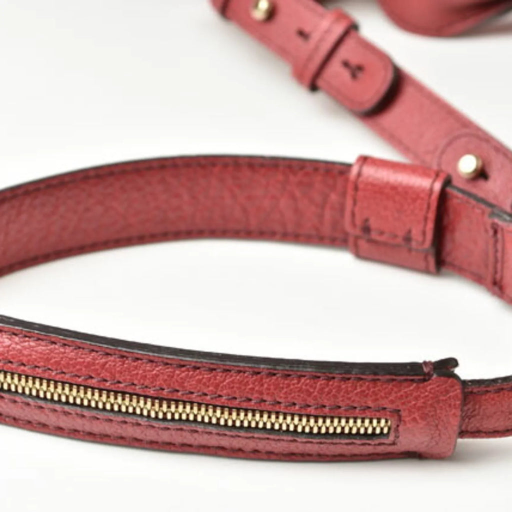 Pre-Owned Chloé Chloe handbag shoulder bag 2way  Elsie leather Bordeaux (Good)