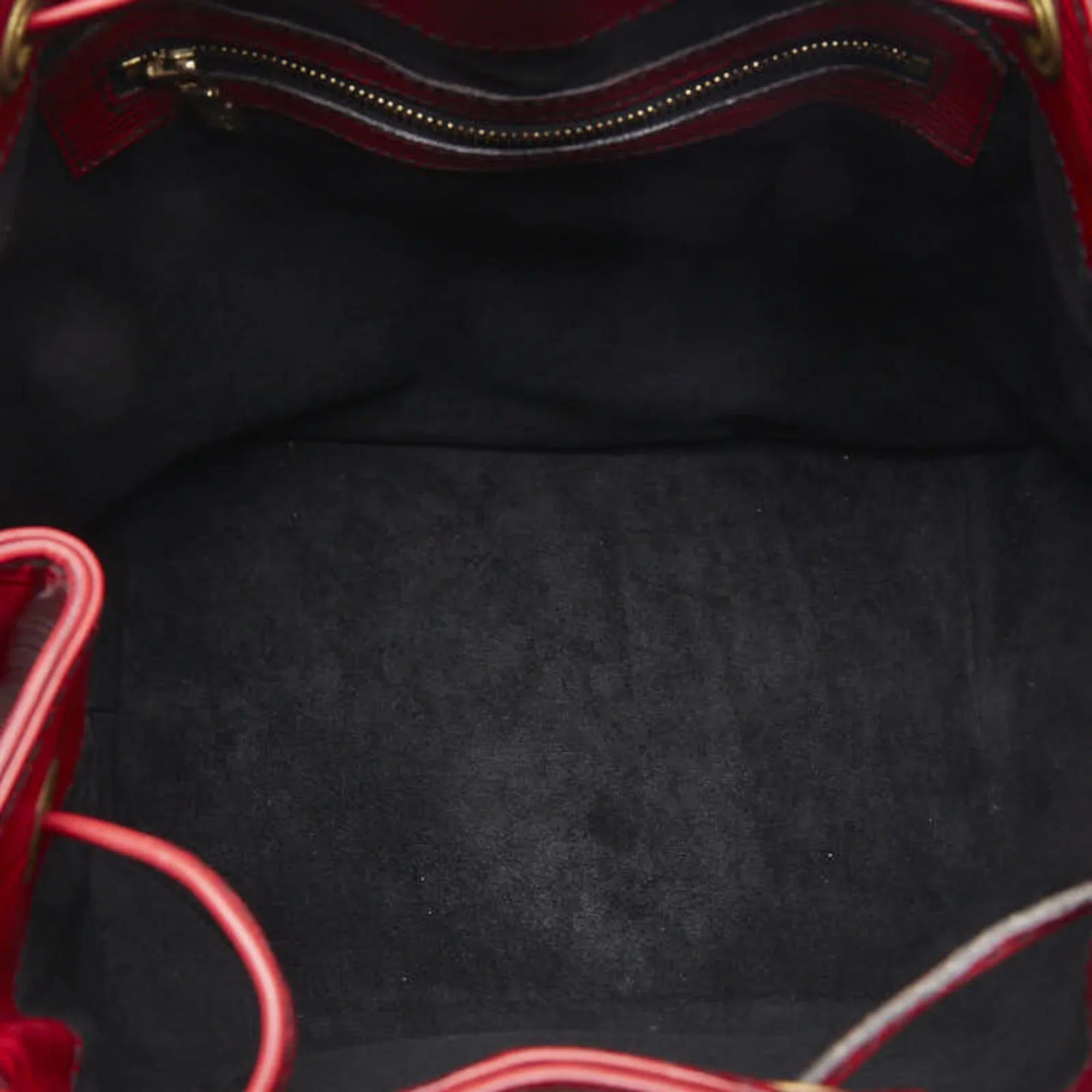 Pre-Owned Louis Vuitton Epi Petit Noe One Shoulder Bag Handbag M44107 Castilian Red Leather Ladies   (Good)