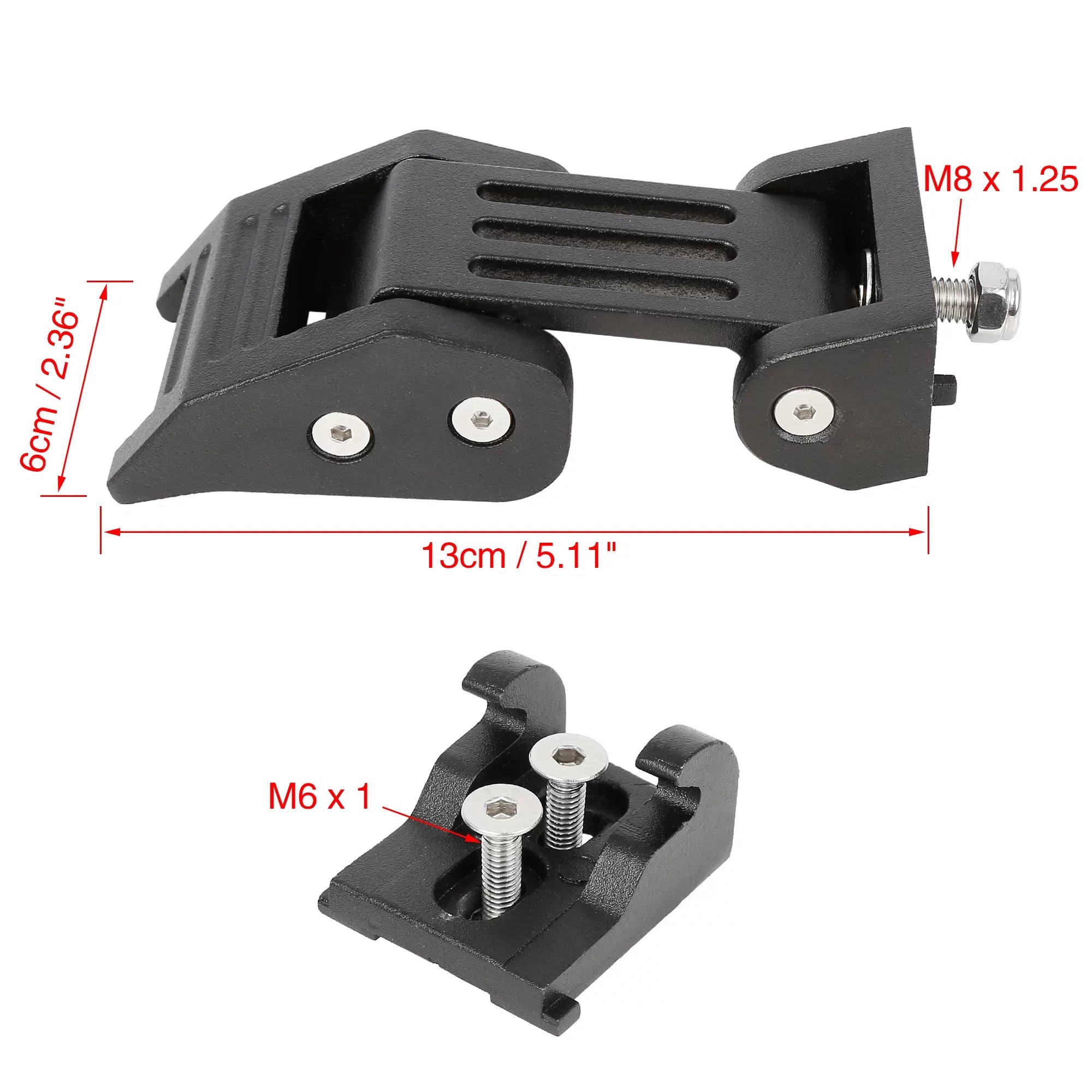 Unique Bargains 2pcs Auto Hood Latches Catch Lock for Jeep Wrangler   2007-2017