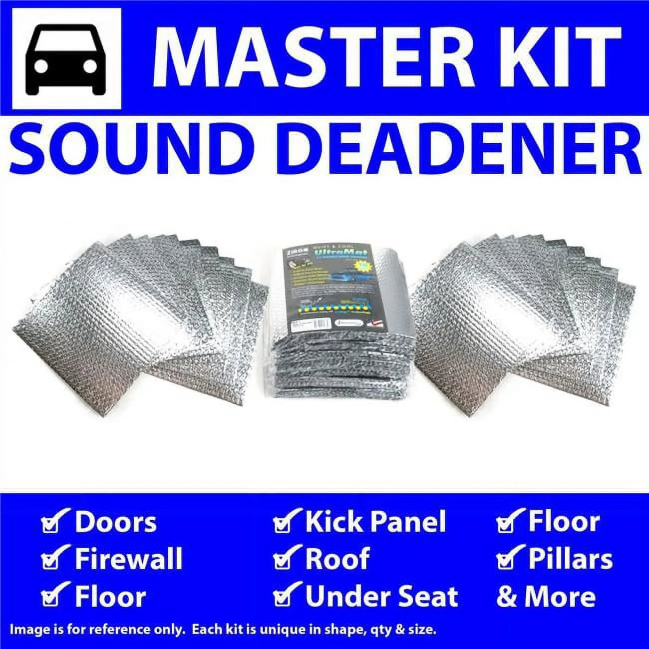 Zirgo High Performance Cooling Products  13311cm2 Heat & Sound Deadener for Ford Escape Master Kit