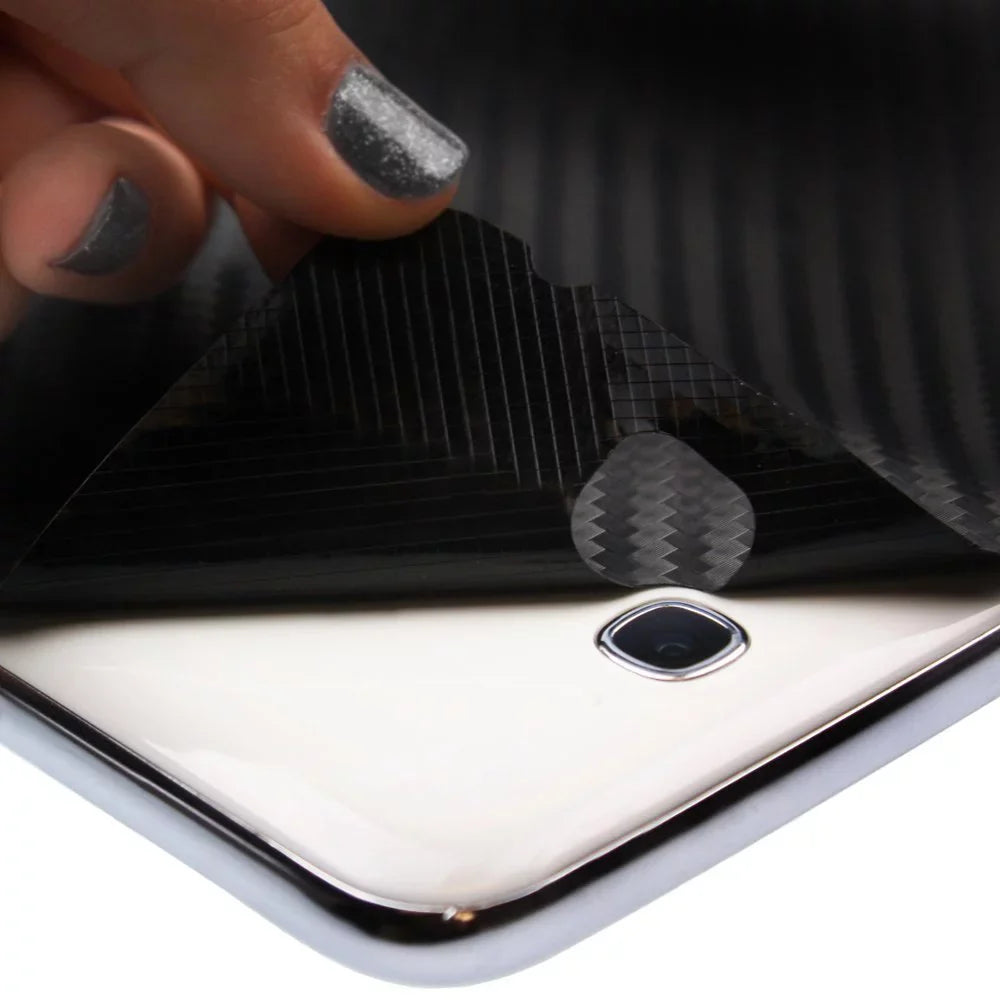 Skinomi Carbon Fiber Film Skin + Screen Protector Cover for Xperia Play