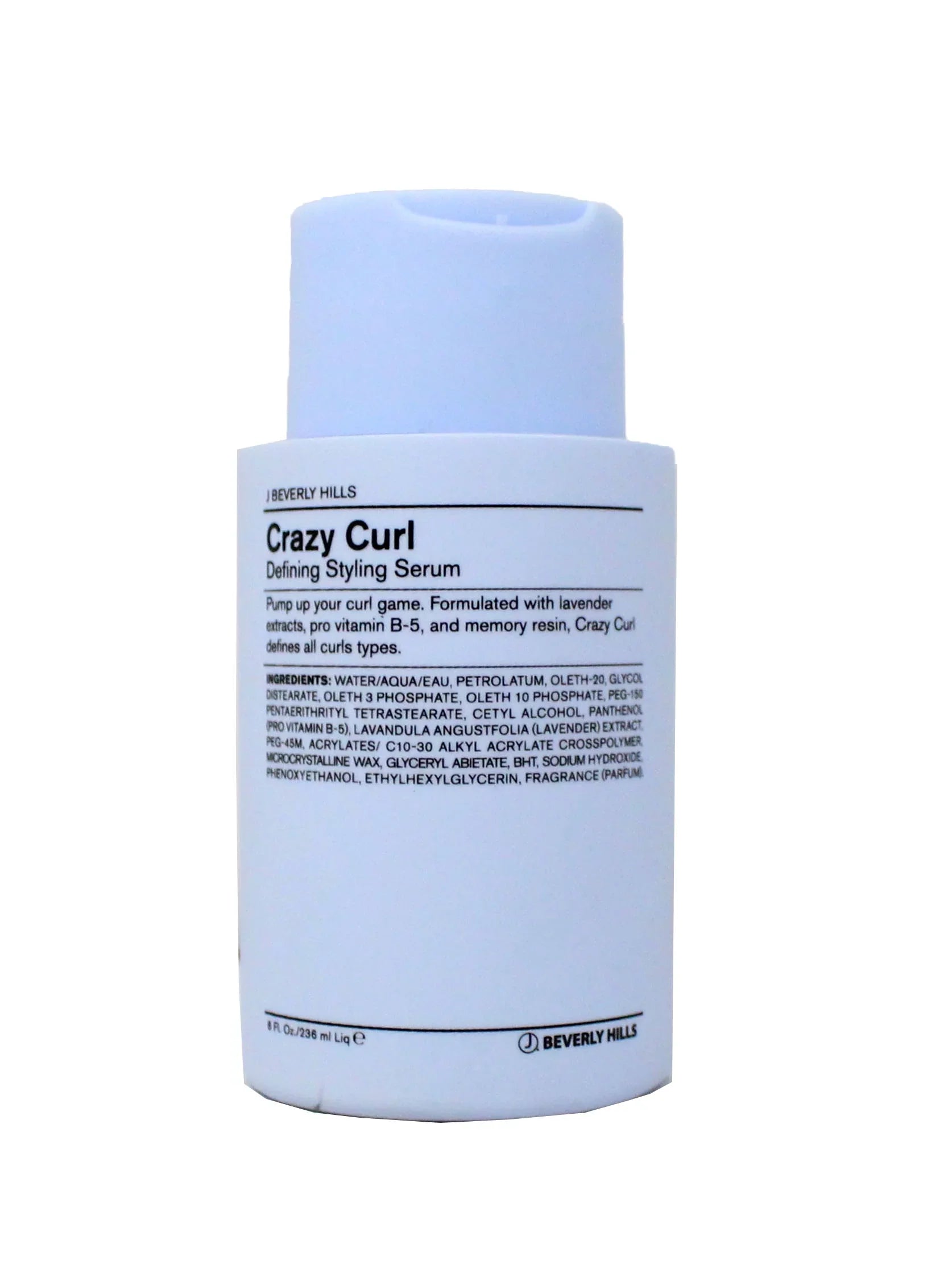 J Beverly Hills Crazy Curl Defining Styling Serum 8 Ounce