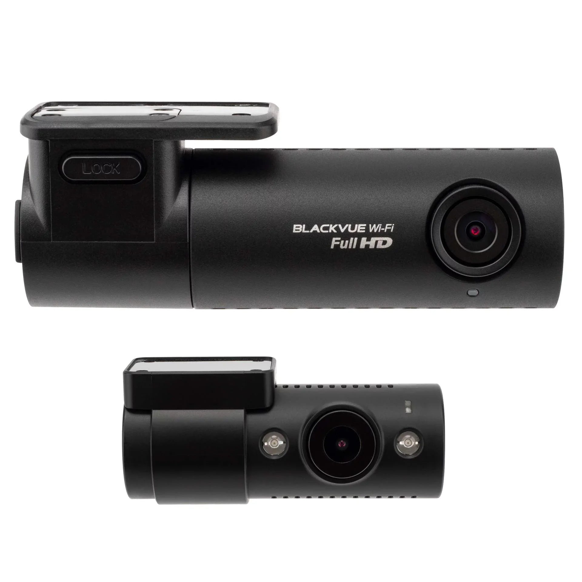 BlackVue DR590X-2CH  with 32GB microSD Card | Full  Wi-Fi Dashcam | Interior Infrared () Rear Camera | Taxi Dashcam