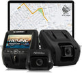 Open Box Rexing V1LG Dual Channel Car Dash Cam  1080p - Black