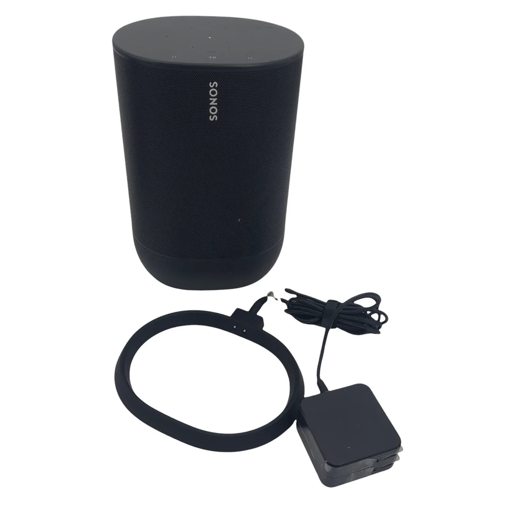 Sonos Move S17 Portable Bluetooth Smart Wireless Speaker Black #U1207 Used