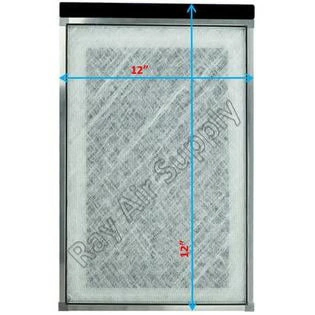 12x12 Replacement Filter Pads Compatible with MicroPower Guard Air Cleaner (3 Pack)