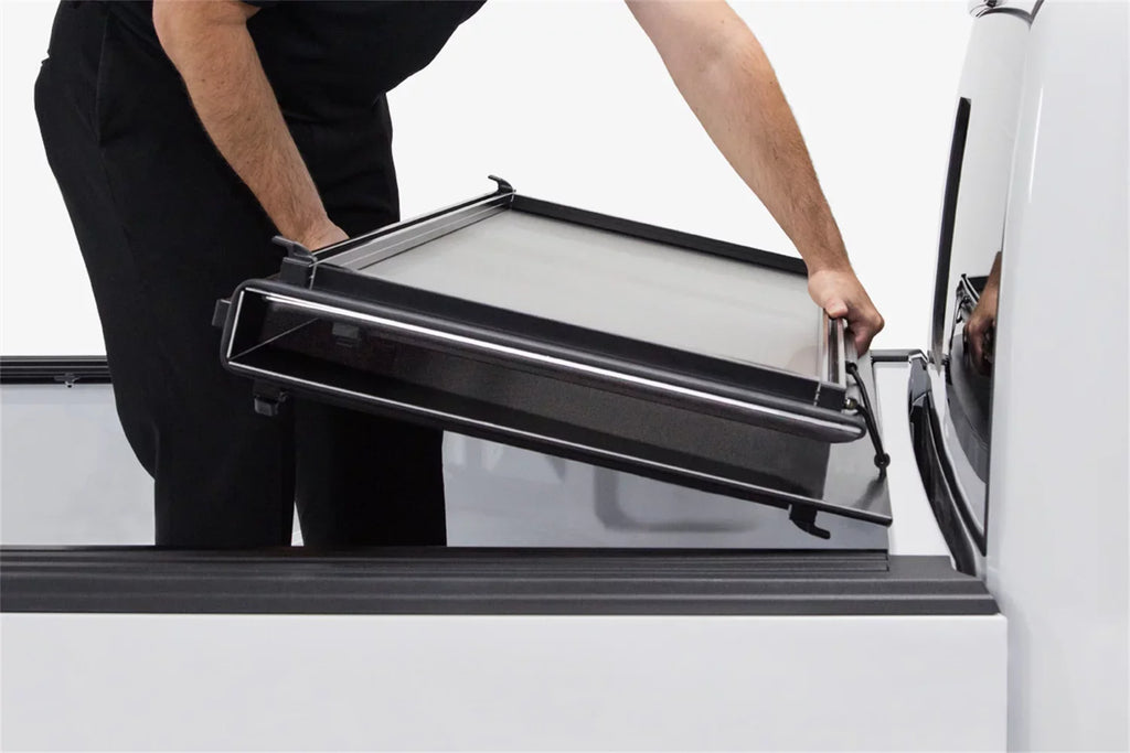 Access Cover Lomax Professional Series Hard Folding Cover -B0040079 Fits select: 2013-2021  1500, 2012   1500