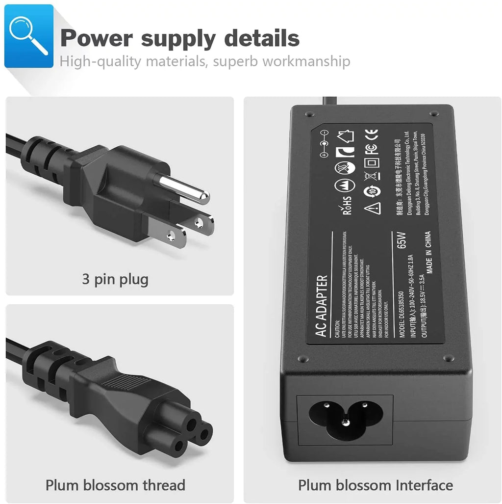 N7110  Adapter Laptop Charger for Dell inspiron N5110 N5010 N7010 N4010 14 3421 5421 14R 5437 5421 15 3521 3537 3531