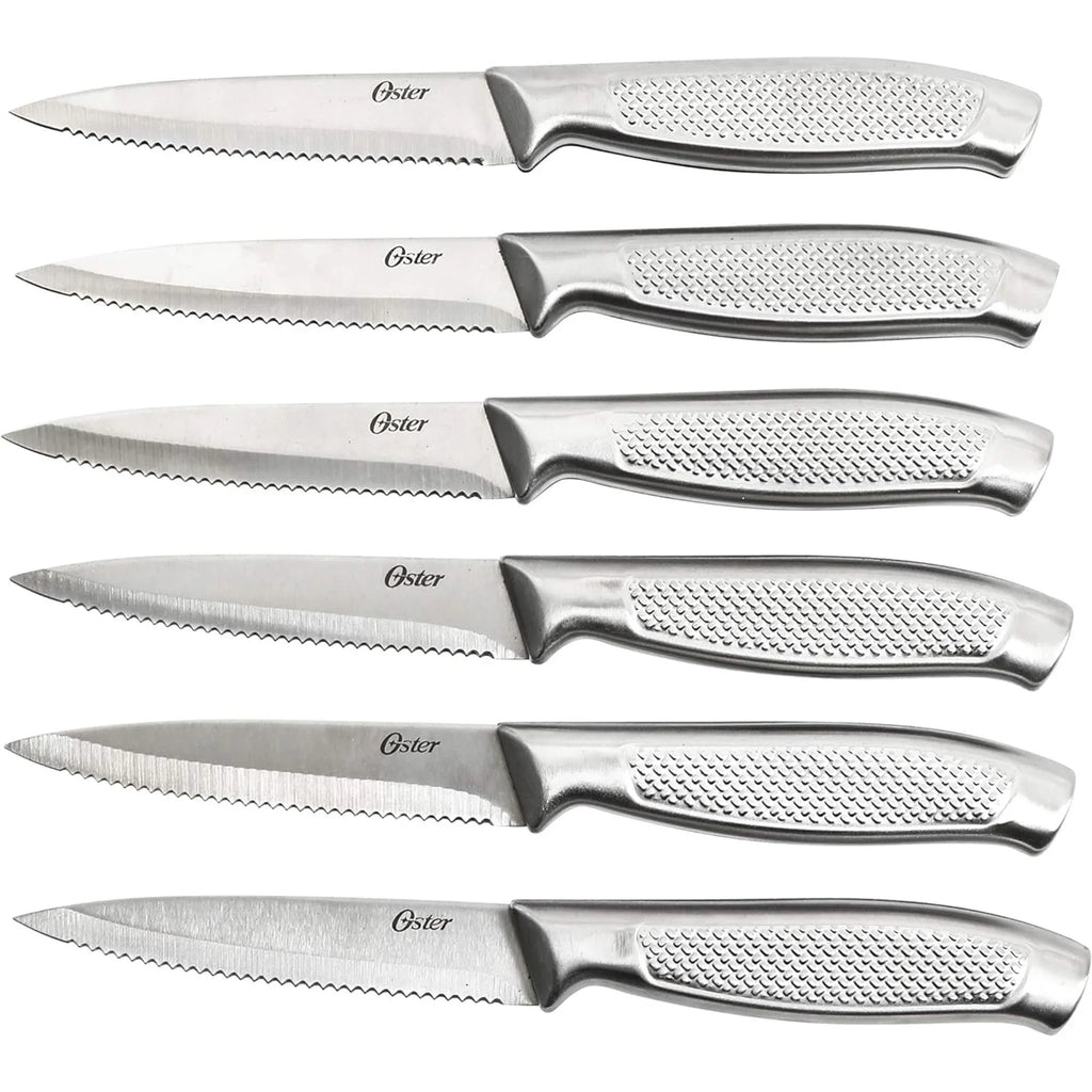 Oster Edgefield 14 pc Cutlery Set - Stainless Steel - 1.8/1.5 mm