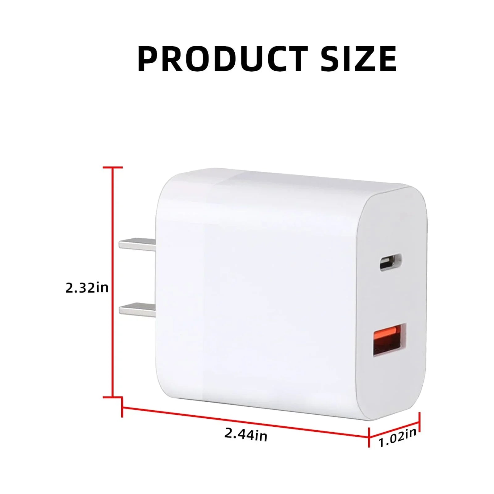 30W  Charger with Type-C Cable Dual-Port Charging for  Mini 2/Mini 3 Pro Charging Parts