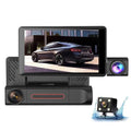 Shinysix Dash Camera,4 Inch Screen Camera 3-Lens Inside Screen Dashcam Support Dash Camera 3-Lens Inch Screen Dashcam  Dash Camera 3-Lens Inside Rear Dash Cam 1080P Cam 1080P  Rear Camera 4