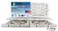 Glasfloss 8x16x1 -  10 -Qty:4 - Furnace Air Filter - Made in  (Actual Size: 7.5 x 15.5x7/8 inch)