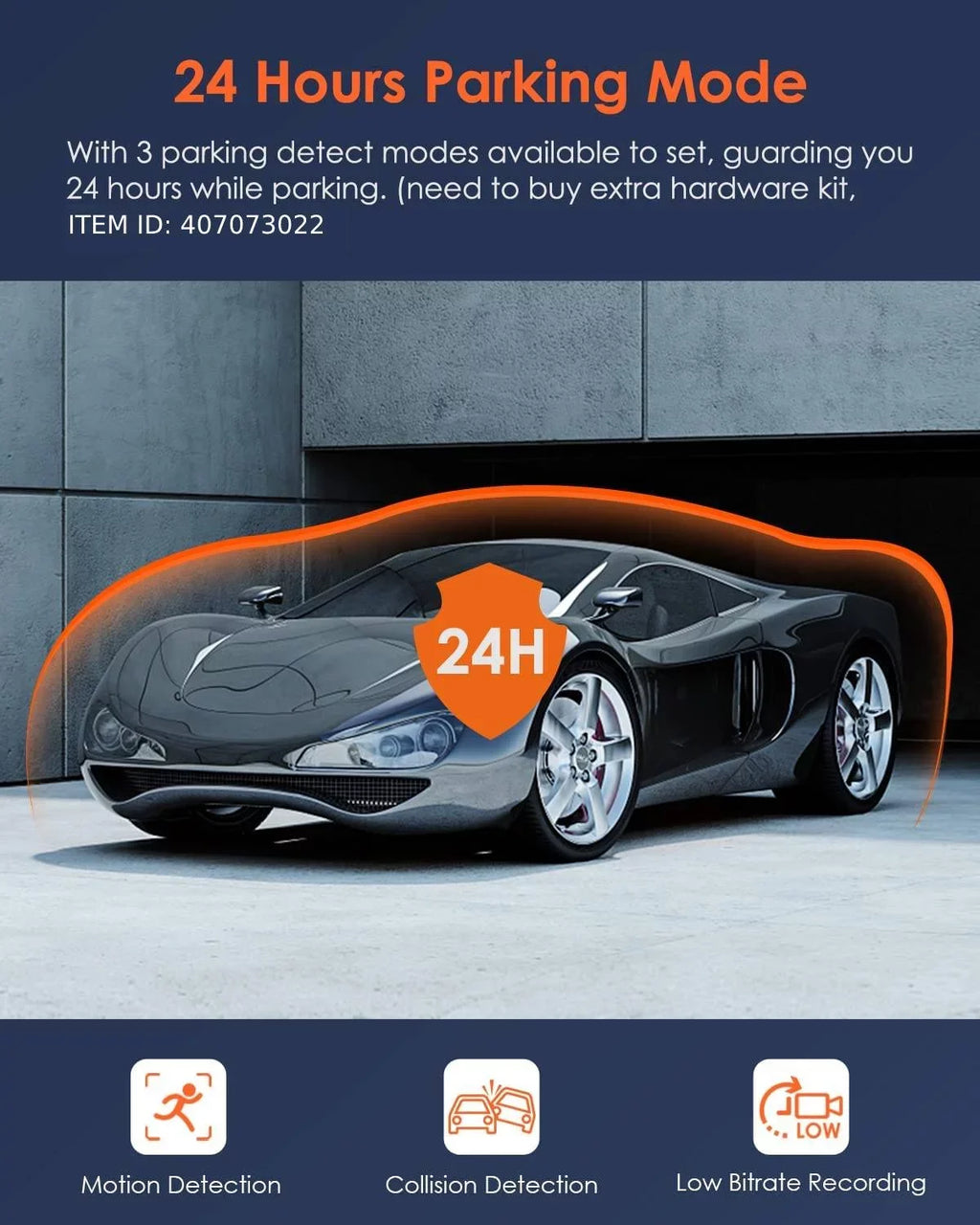 Vantrue  4K WiFi Dash Cam for Cars, 2160PX30FPS Wireless Car Dash Camera with 5 Ghz/2.4Ghz  and Vantrue Cam , Superior Night Vision with , 24/7 Parking Monitor, , G-sensor  (X4S W)