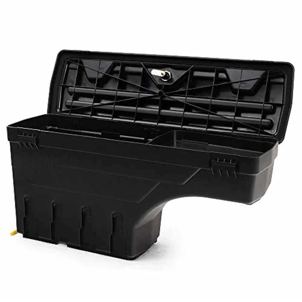 PIT66 Truck Bed Storage Box Toolbox Driver Left Side  Fit for Toyota Tacoma 2005-2020 Black
