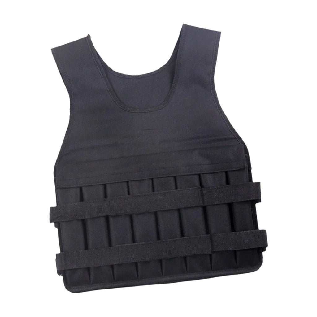 Loading Vest Exercise Jacket for Boxing Running Gym Fitness 8 Pockets Exercise Slim Design Strength Training Body Weight Vest