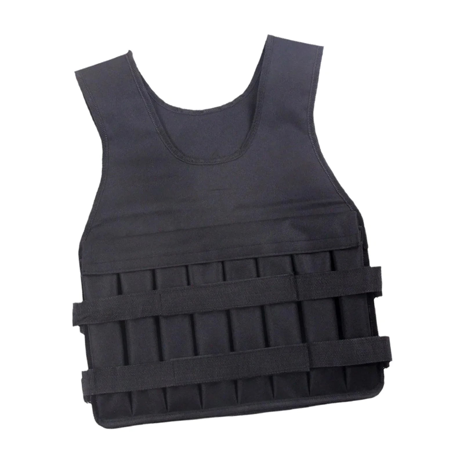 Loading Vest Exercise Jacket for Boxing Running Gym Fitness 8 Pockets Exercise Slim Design Strength Training Body Weight Vest