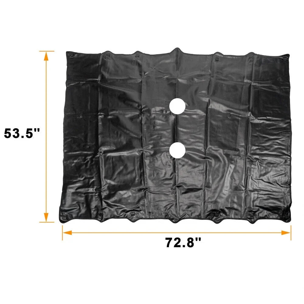 Paddsun Leather Top Sunshade Protection Jeep Wrangler   07-18  Ultimate Sun Protection Easy Installation