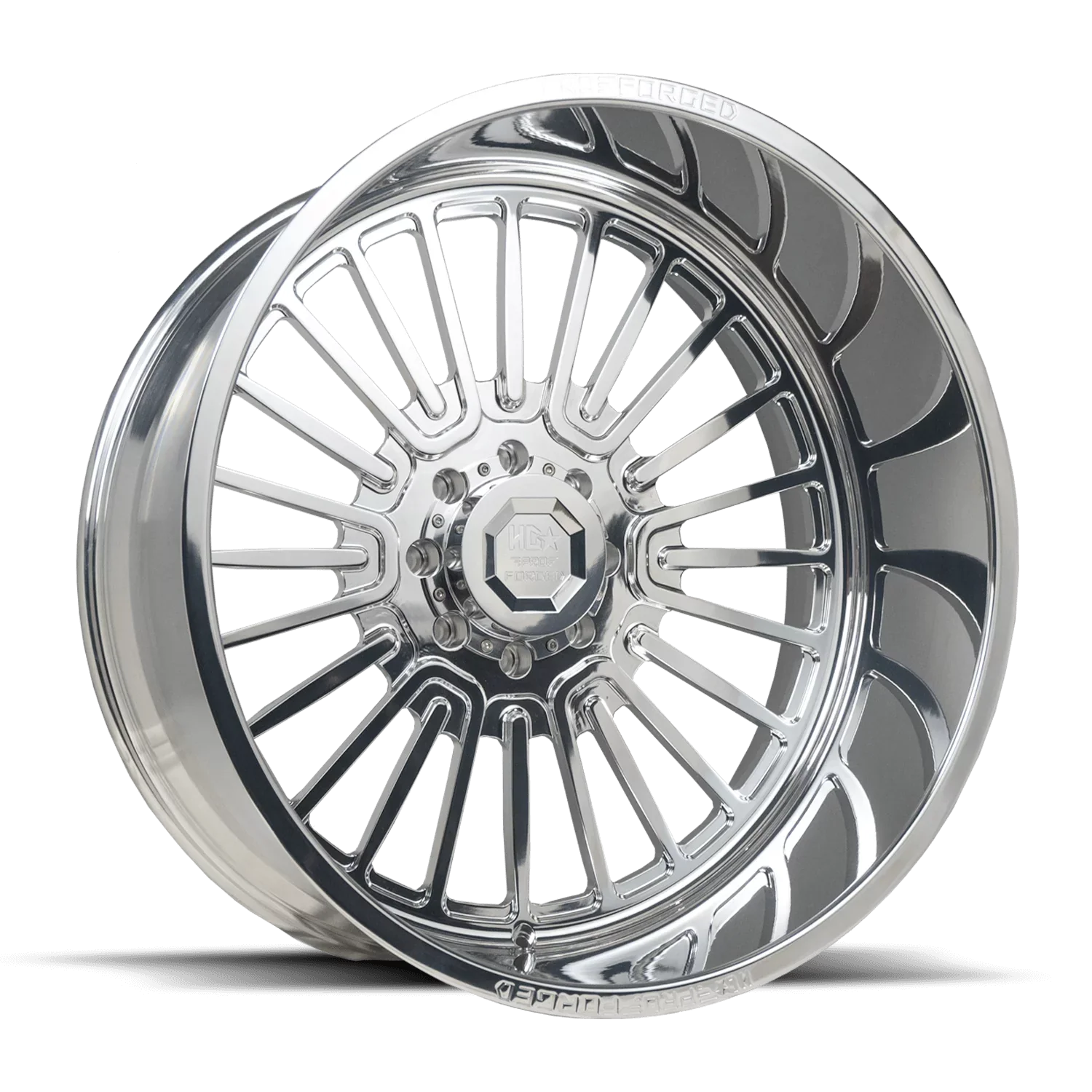 6  26X14 8X165 -76ET 106.1CB High Polished Wheel