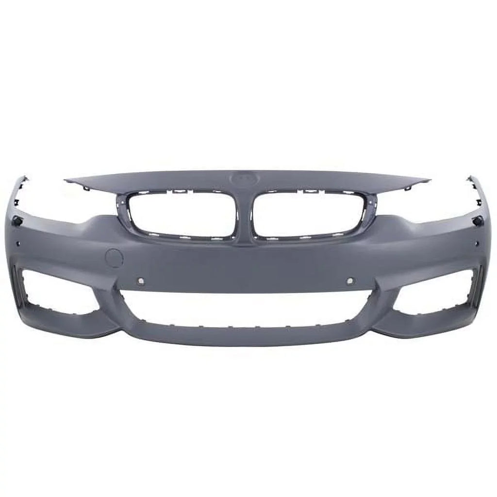 For 14-16 4-Sereis Front Bumper Cover Assembly Plastic w/o Sensor Hole BM1000343