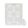 18x20x1 Merv 13 Pleated  Furnace Air Filters by Glasfloss Industries. 6 Pack