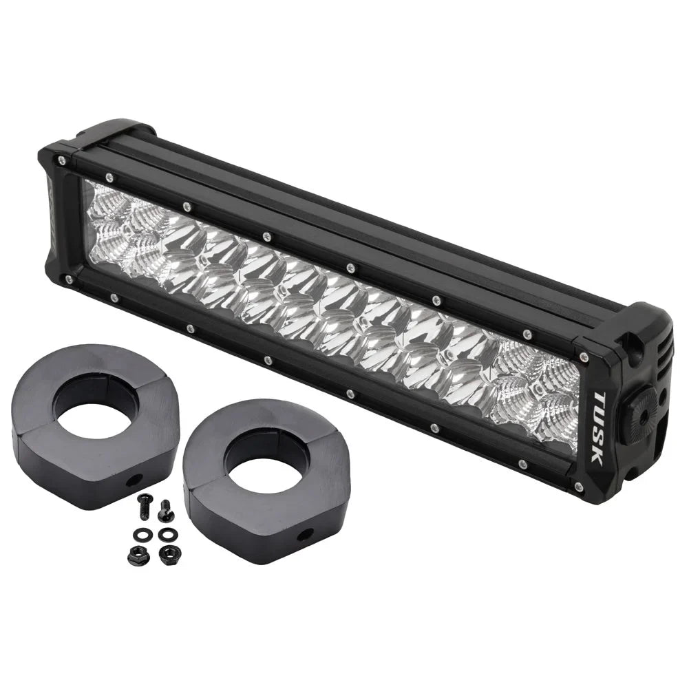 Tusk V2  Light Bar Kit 12" Straight For  Wolverine X2 R-Spec -R 2020-2021
