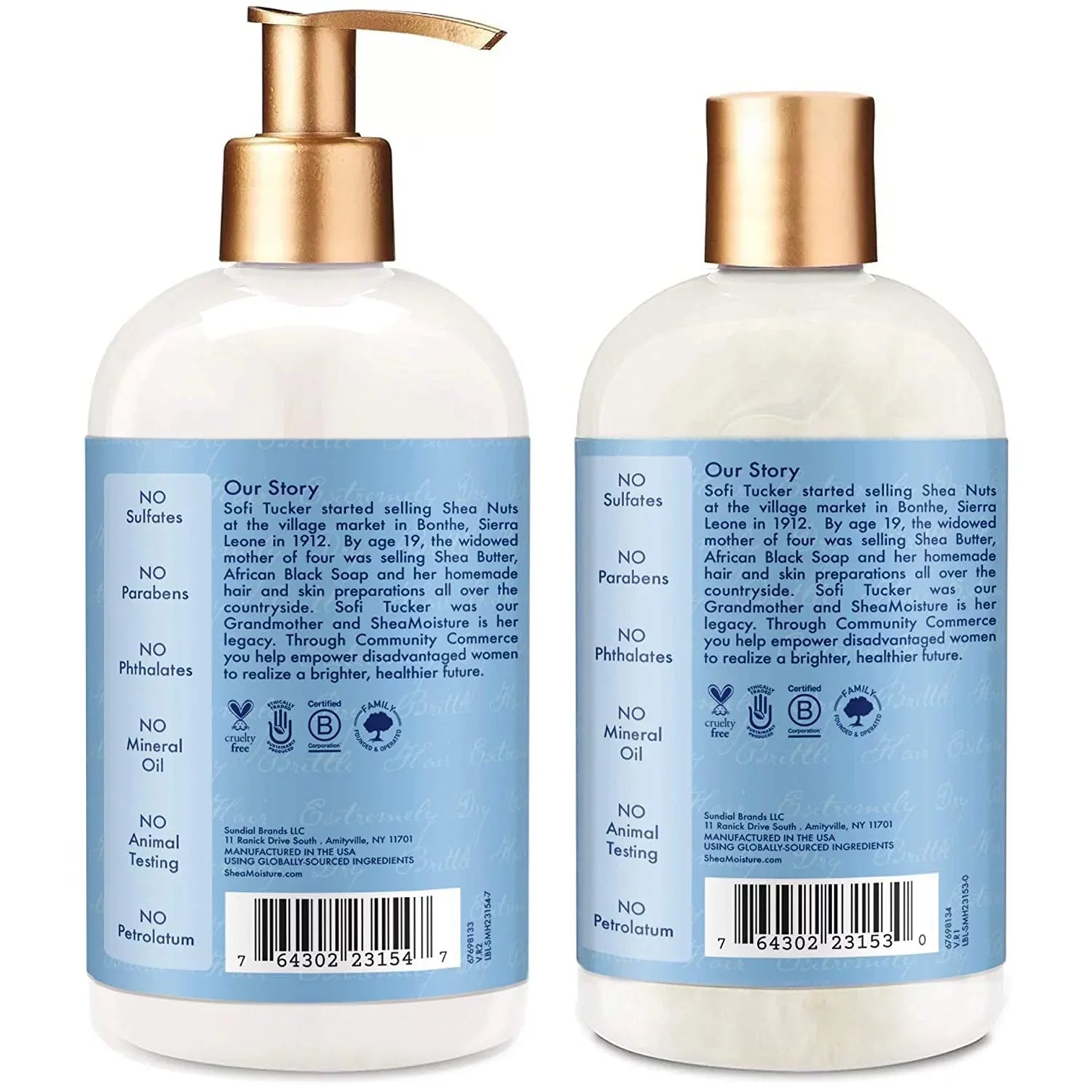 SheaMoisture Hydrate & Repair For Damaged Hair Manuka Honey & Yogurt Shea Butter Shampoo and Conditioner 13oz