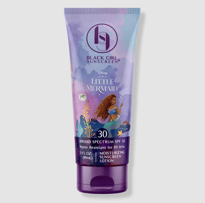 Black Girl Sunscreen Little Mermaid Broad Spectrum SPF30 3