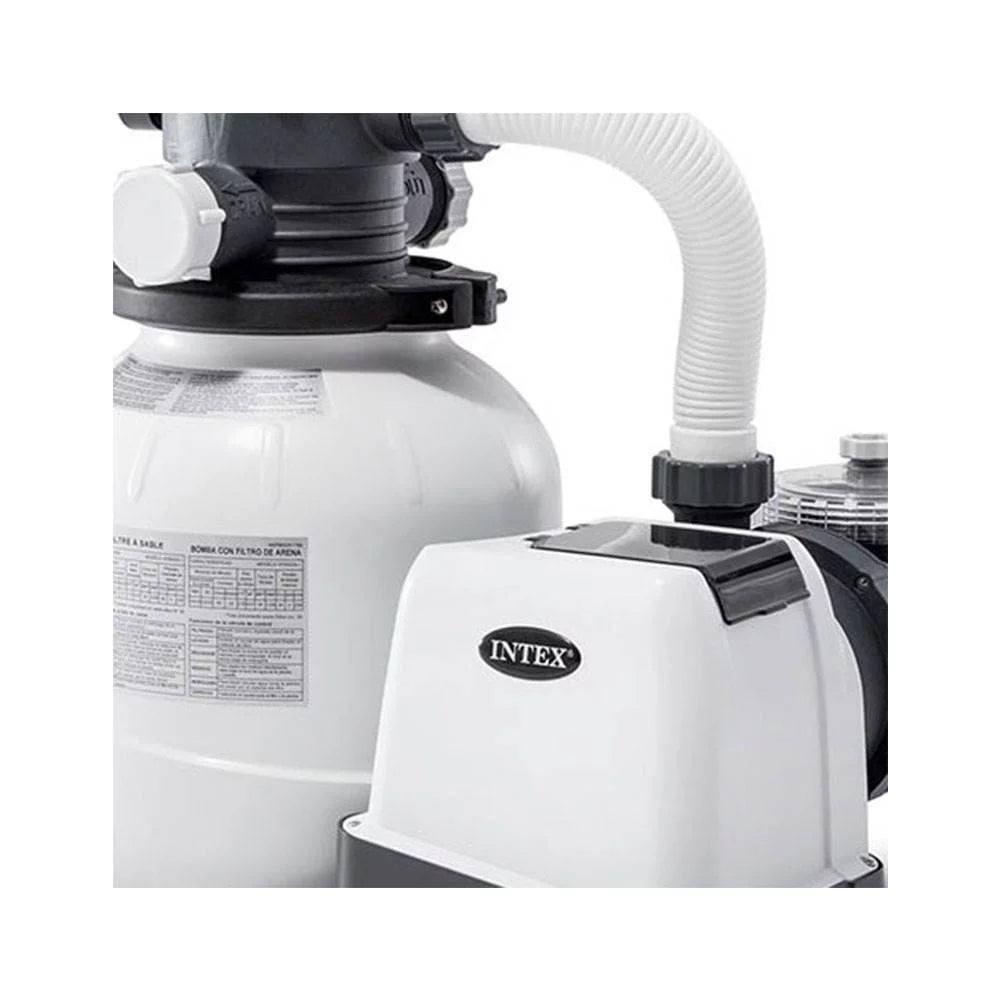Intex 2100  Pool Sand Filter Pump w/Krystal Clear Saltwater System