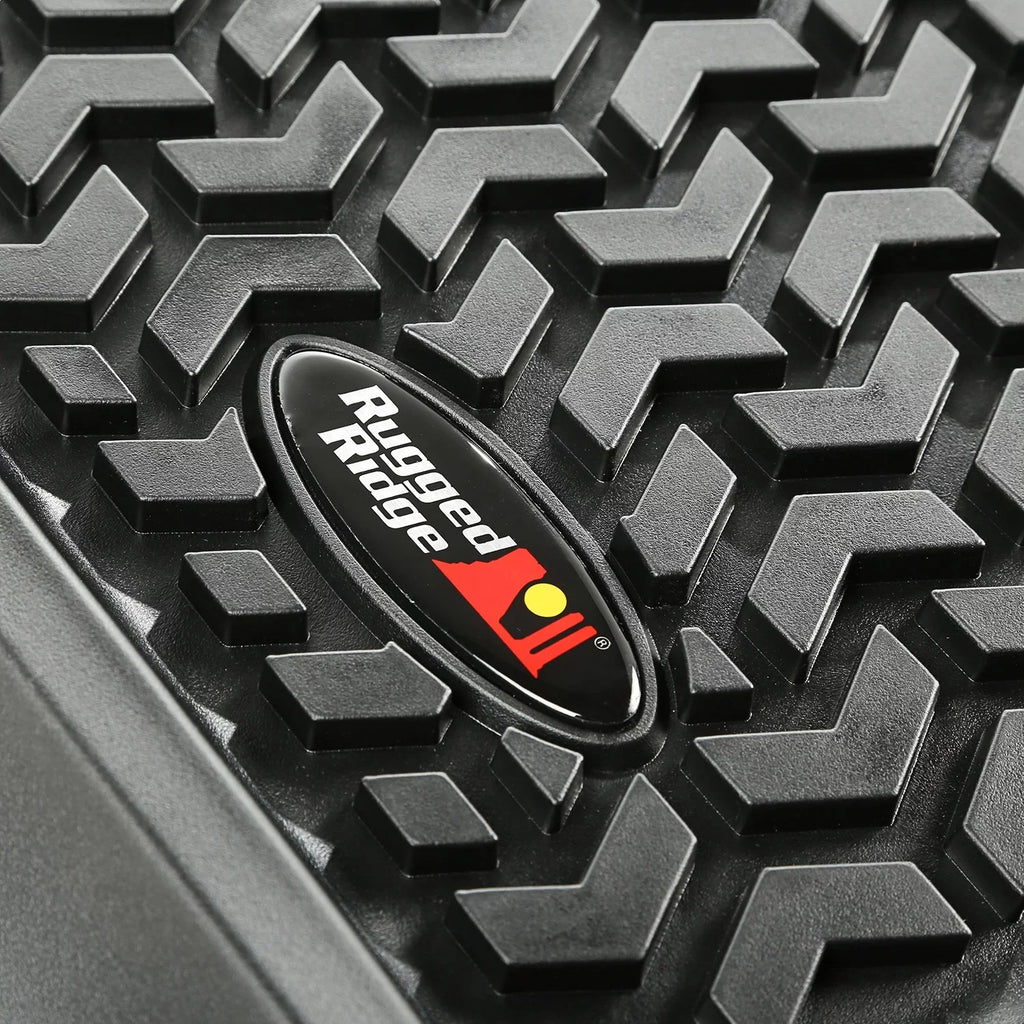 Rugged Ridge by RealTruck | Floor Liner, Cargo | 12975.11 | Compatible with 1976-1986 Jeep -7; 1987-1995 Jeep Wrangler ; 1997-2006 Jeep Wrangler /