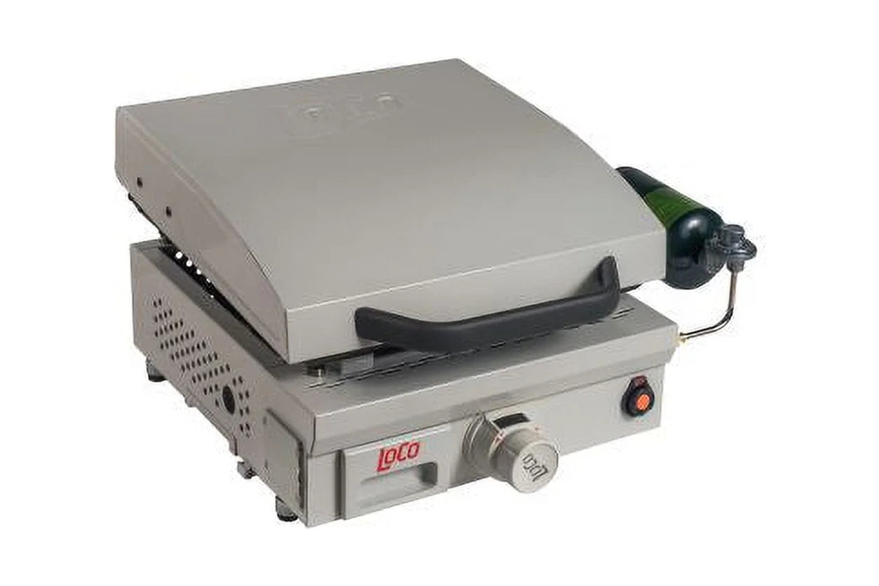 Loco Cookers 1 Burner Tabletop Digital Propane SmartTemp 16 Inch Flat Top