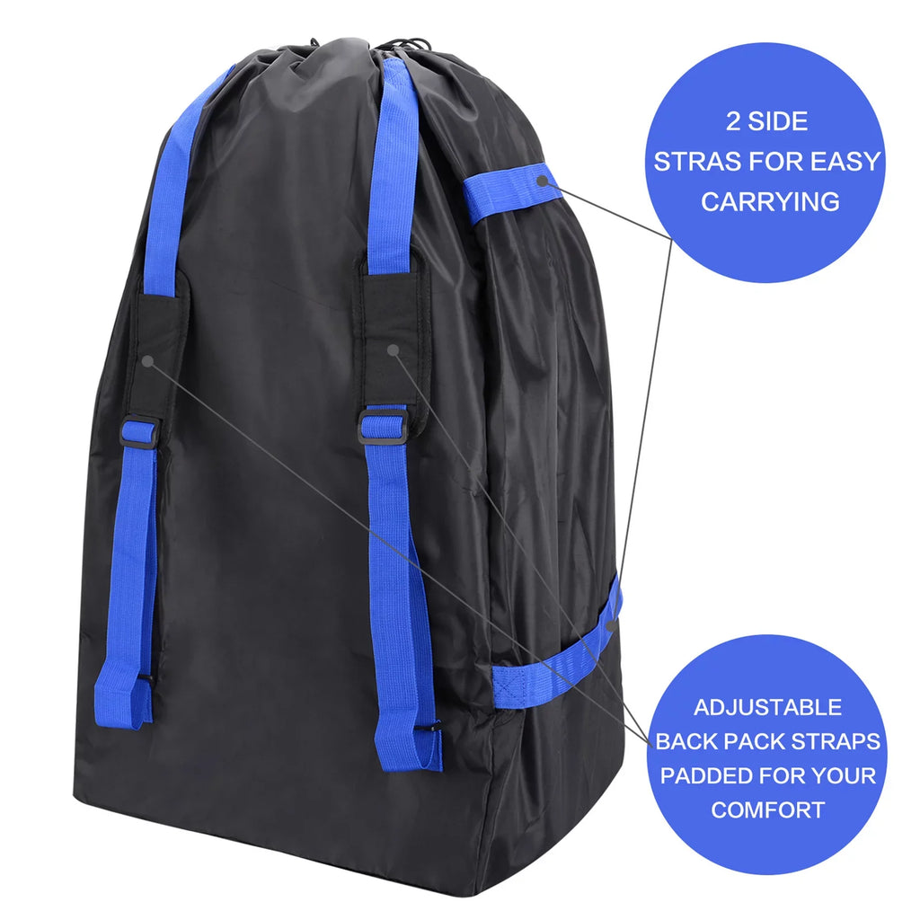 Car Seat Bag for Air Travel Universal Infant Carseat Storage Bag for Airplane Gate Check Large Durable Carseat Travel bag with Shoulder Straps