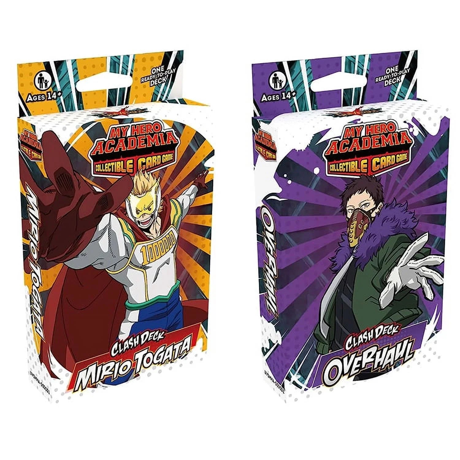 My Hero Academia Collectible Card Game S5 Clash Decks -   2 (Overhaul & Mirio Togata)