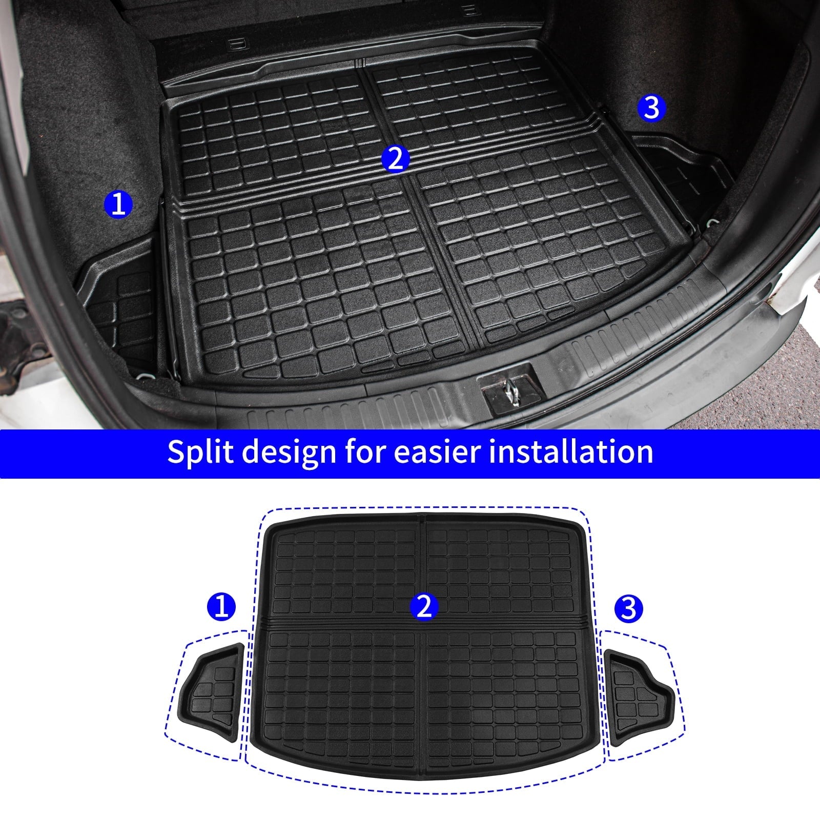Fit 2017-2022 Honda  Fuel Floor Mats Cargo Liner 2021 -V Accessories (Trunk Mats + Floor Mats)