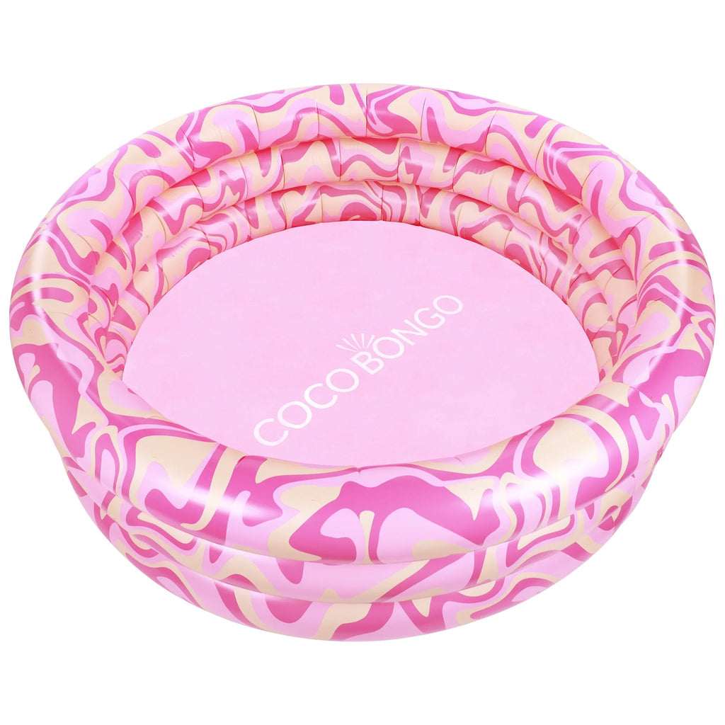 Cocobongo Totally Twisted 3 Ring Inflatable Pool