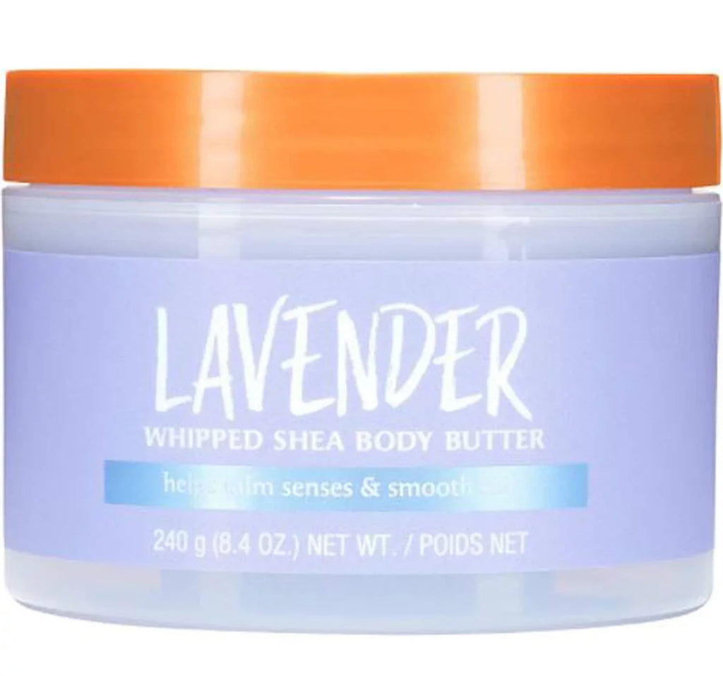 Tree Hut Lavender Whipped Shea Body Butter 8.4 Oz! Formulated With Real Sugar, Certified Shea Butter And Lavender Oi! Body Lotion That Leaves Skin Feeling Soft & Smooth! (Lavender Lotion) (One Pack) (