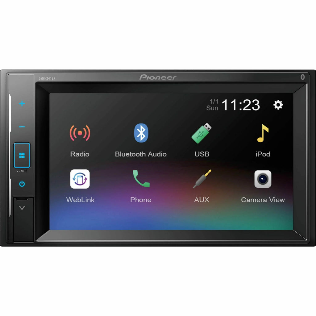 Pioneer -241EX 6.2 inch Touchscreen, Bluetooth Digital Media Receiver - Black
