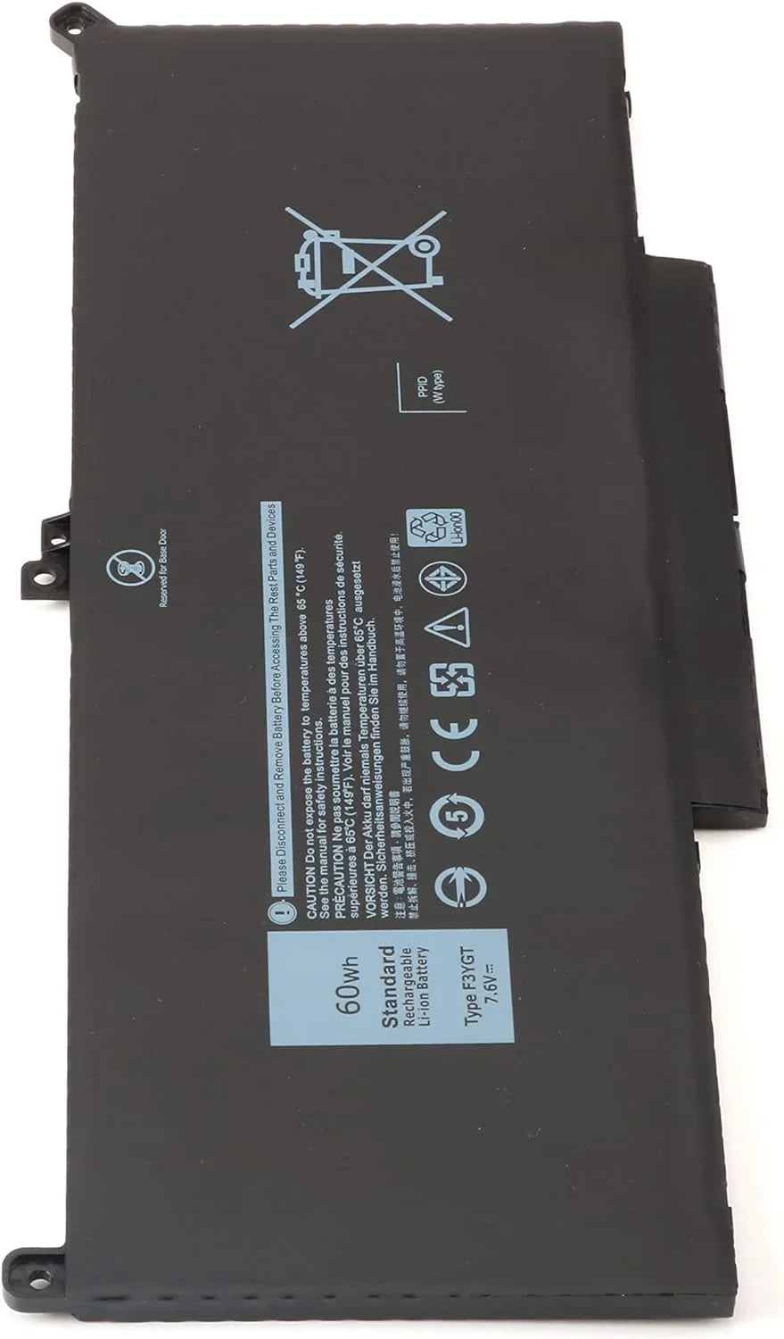 New F3YGT 60wh Laptop y for Dell Latitude 12 7000 7280 7290/13 7000 7380 7390 p29s002 / 14 7000 7480 7490 p73g002