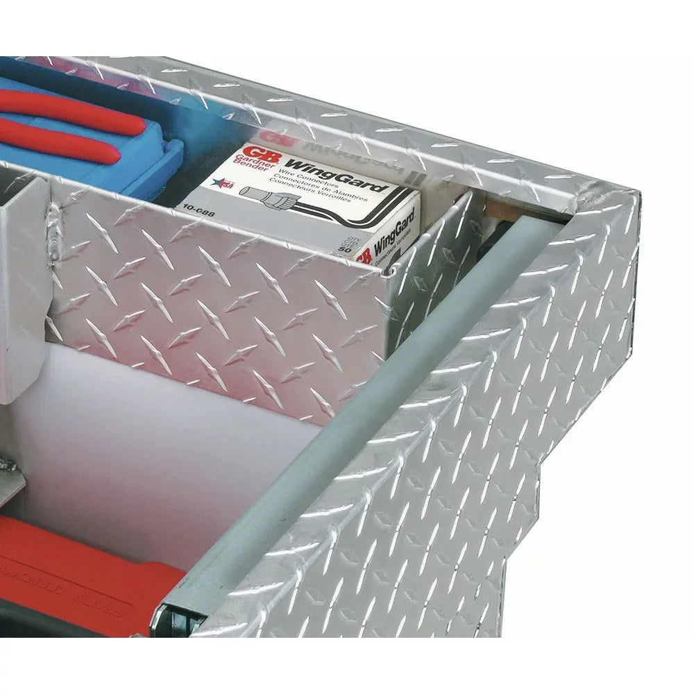 PAC1582000 Aluminum Single Lid Deep Full-size Crossover Truck Box (Bright)